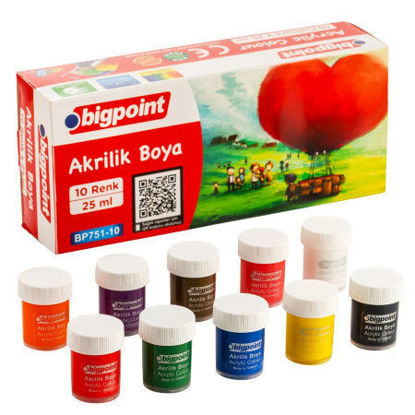 Picture of Akrilik Boya 10 Renk x 25 ml