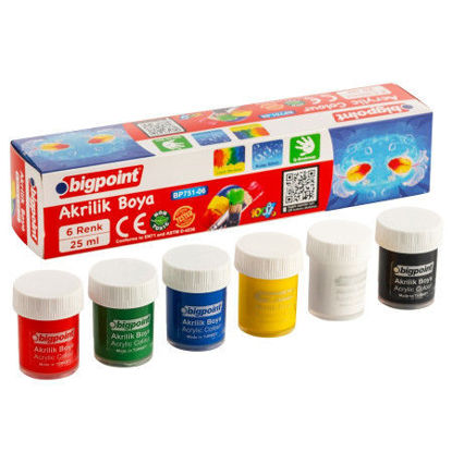 Picture of Akrilik Boya 6 Renk x 25 ml