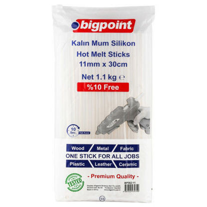 Picture of Mum Çubuk Silikon Kalın 11mm x 30cm (1.1 Kilogram)