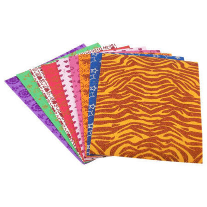 Picture of Simli Baskılı Eva 20x30cm Karışık 10'lu Paket